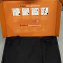 Genovega Heated Scarf for Women Men Recahrgeable Electric Intelligent Heating Scarves Neck Body Warmer portable Heated Shawl Wraps Thermal for Winter Cold Weather Outdoor Trave Must Have Black