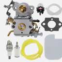 Carburetor SM4218AVX SM4518AVX P4018WTL PP3516AVX PP4218AVX P3314 Replacement for Poulan