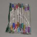 ARTISTRO 24 Metallic Dual-Tip Acrylic Paint Markers for Rock, Canvas, Glass, Wood, & More Fine + Dot Tips