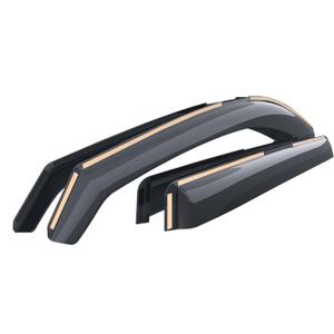 Shatterproof in-Channel Window Deflectors, Rain Guards, Window Visors for Cars, Vent Deflector, Car Accessories, 4 pcs.