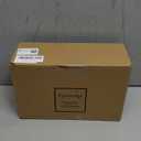 Eywamage Smoke Grey Glass Flameless Pillar Candles with Remote, Flickering LED Battery Candles Table Decor Set of 3 (Gray)