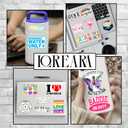 6 x (3Pcs) Hello Sweet Cheeks Sticker Funny Sarcastic Quote Stickers Decorative Humorous Waterproof Vinyl Decal for Laptop Water Bottle Tumbler Phone Case Notebook Size 3x2.2 Inches