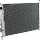 ALLOYWORKS 3 Row Full Aluminum Radiator for Dodge Ram 1500 2500 3500 5.7L V8 HEMI 2004-2009