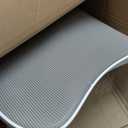 Kids Desk Chair,Ergonomic Study Chair with Adjustable Height,Swivel Mesh Desk Chair with Wheels,Home Office Chair for Children in Home Bedroom Grey, 17.32 inches x 17.32 inches x 38.18 inches