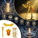T13 Action Figure Set - (Assembled) 3D Printed Action Figure, Titan 13 Action Figure, Multi-Jointed Movable Dummy 13, Robot Action Figure, Birthday Gifts for Boys, Girls Desktop Decorations