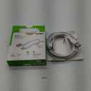 Belkin BoostCharge Braided USB-C to USB-A Cable (2M/6.6ft) for iPhone 16, iPhone 16 Pro, Samsung Galaxy S25, S24, Pixel 9, iPad Pro, Nintendo Switch 2, Carplay & More - White
