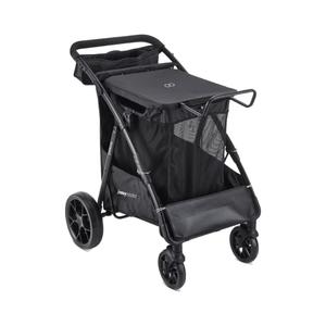 Joovy Platoon Utility Cart - The Ultimate Beach Wagon with All-Terrain Wheels, Removable Storage Basket, Personal Organizer, 150Lbs Capacity