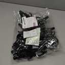 Mr. Pen- Space Saving Hangers for Clothes, 16 pcs, Black, Plastic Multi Clothes Hangers Space Saving, 5 Slots, 360 Rotating Hooks