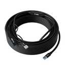 USB 3.0 Active Extension Cable 30 Feet, Type A Male to Female Extender Cord, USB Repeater Cable with 2 Signal Boosters & USB Power Supply, for Laptop, Hard Drive, Printer, Webcam, Xbox, VR, PS4