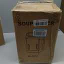 Homtone 1.6L Soup Maker, Soup Making Machine with Smooth & Chunky Settings, Black