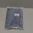 Avigers 12 x 20 Inch Rectangle Blue Silver Gold Abstract Striped Embroidery Cushion Case Luxury Modern Throw Pillow Cover Decorative Pillow for Couch Living Room Bedroom Car (Jha-navy Blue)