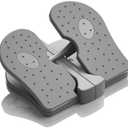 Simple Leg Exerciser While Sitting for Seniors Foot Pedal Exerciser (Gray)