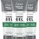 DOVE MEN + CARE Styling Gel 2 count Hair Taming Gel for a Strong Hold Hair Styling Product for Thicker and Healthier Looking Hair 7 oz