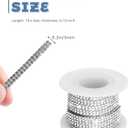 Self Adhesive Rhinestone Strips,Rhinestone Car Accessories,Interior Automotive Decals,Diamond Auto Accessories for Women,Suitable for Car Dashboards,Cup Holders,Mirrors and so on (White)