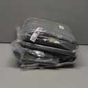 YIHOUSE Memory Foam Grey Bathroom Rug Sets 5 Piece, Ultra Absorbent Bath Mat for Bathroom - Non-Slip Machine Washable & Dry Quickly, 5 Piece Bathroom Mat Set, Dark Grey (1'8" x 3'10" (Rectangular))