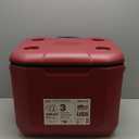 Coleman Chiller 60qt Cooler with Ice Retention, Leak Resistant, Great for Camping, Concerts, Sports, and More, Red