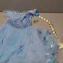 iTVTi Little Girl Princess Dress Halloween Carnival Cosplay Costume with Accessories Blue, 2-3 Years