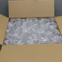 JOLLY CHEF 48 Pack Stemless Plastic Champagne Flutes 9 oz, Crystal Clear Stemless Plastic Toasting Glasses, Clear Disposable Unbreakable Drinkware Ideal for Wedding, Birthday, Party, Thanksgiving