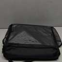 lebogner Insulated Car Seat Back Organizer + iPad And Tablet Holder, Auto Driver Or Passenger Accessories Organizer, Vehicle Front Seat Caddy, Personal Travel Cooler Storage Bag For Adults & Kids (Black)