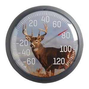 Taylor 6709E 13-1/2" Large Dial Deer Thermometer