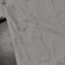 NICETOWN 100% Blackout Linen Outdoor Curtains for Patio, Waterproof & Windproof Gazebo Curtains Sticky-Back Top & Back Tab Bottom, Sun Shades with 2 Straps & Rope, W52 xL84, Natural, 2 Panels