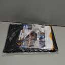 EcoNour Windshield Cover for Ice and Snow | Enhanced 600D Oxford Fabric Windshield Frost Cover for Car | Water, Heat & Sag-Proof, Windproof Double Strap Design for All-Weather Protection 69x42 Inch (Medium-Hook)