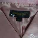DiBanGu Mens Satin Dress Shirts Casual Long Sleeve Button Down Shirt Regular Fit Wrinkle Free Shiny Shirts for Men Party Prom, Light Pink, Large