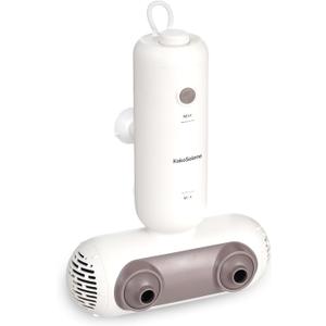 Bath Jets for Tub, Portable Bath Spa for Bathtub with Dual Hydro Jets, Bathtub Spa Machine Creates Soothing Bubbles for Daily Relax at Home Use (Brown)