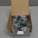 C7 LED Outdoor Frosted White String Lights, 25FT with 27 Clear Shatterproof Bulbs, Vintage Christmas Lights for Party, Tree, Patio, Garden, Yard