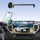 Phone Holder for for Toyota Tundra (2022-2025 2026, 14 Inch) / Toyota Sequoia (2023-26), MagSafe Car Mount Charger,Magnetic Holder,15W Wireless Charging,360° & Hands Free,3rd Gen Tundra Car Gadgets