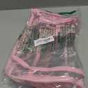 Rexmica Clear Beach Bag Organizer Insert Compatible with Bogg Bag X Large, Waterproof Rubber Tote Bag Insert Divider Pouch, Beach Tote Organizer Liner 15.6 x 8.4 x 10.8 Inches, Pink