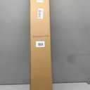 LazBlinds No Drill Bamboo Roman Shades, 35" W x 48" H, Star-Beige