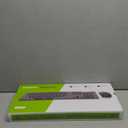 seenda Wireless Bluetooth Keyboard and Mouse Combo, COE202 Round Cute Keycaps, 3 Multi-Device Connection, Full Size Wireless Keyboard Mouse Compatible for PC/Laptop/Mac/MacBook/iPad/Tablet, Black