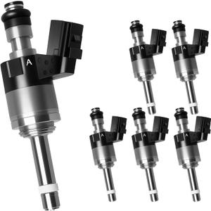 Set of 6 GDI Fuel Injectors Fit for 3.5L Honda: Pilot 2016-2020 / Odyssey 2018-2019 / Ridgeline 2017-2019, OEM # 16010RLV305, 16010RLV315