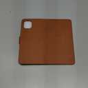 SUANPOT for iPhone 11 Pro Max 6.5" with RFID Blocking Leather Wallet case Credit Card Holder, Flip Folio Book Phone case Shockproof Cover for Women Men for Apple 11 Promax case Wallet Light Brown