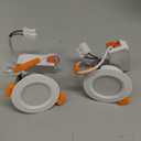 YGSTech 2 Inch LED Recessed Lighting, Dimmable Downlight 3W(35W Halogen Equivalent), CRI80, 3000K Warm White LED Ceiling Light with LED Driver(4 Pack)