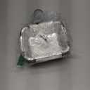 DcYourHome Grease Tray with 15 Pack Drip Pan for Nexgrill 720-0830H 720-0925P 720-0830D 720-08882A 720-0896 720-0888S Replacement Parts, Grill Drip Tray for Cuisinart CGG-7400 CGG-8500 Grease Catcher (Silver+Black-For Nexgrill Series)