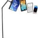 Tablet Floor Stand for ipad,Kindle,Portable Monitor Floor Stand Holder for 15.6'',16'',Overhead Bed Tablet Phone Mount Stand for Kindle,Work with 4.7''-12.9'' iPad Pro Ai Mini,Samsung Tab,Surface Pro