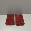 HWY 50 Burgundy Red Decorative Throw Pillows Covers 20x20 Inch for Couch Sofa Bed Living Room, Chenille Soft Comfy Solid Square Throw Pillows Cases Set Cushion Cover Pack of 2