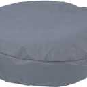 Waterproof Round Dog Bed Slip Cover 44-45 Inch Grey