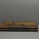 Colima Bathroom Floating Shelves for Wall, 36" Floating Wall Mounted Shelf, Rustic Wood Storage Hanging Shelf for Home Organization, Bathroom, Kitchen, Living Room (Set of 2, Brown)