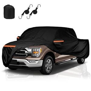 Truck Cover Fit Ford F-150(1997-2025) Supercrew Cab with 5'5" Bed and (1997-2008) Waterproof Truck Car Cover Outdoor Indoor Sun UV Rain Snow Wind Protection