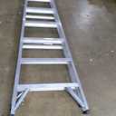 Louisville 8' 300lb Aluminum Stepladder & LITE 6' 250lb Aluminum Step Ladder with Tool Tray