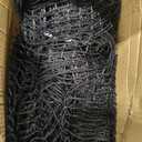 4'x82' Temporary Fence with Posts, Dog Fence Outdoor for Yard, Black
Mesh with step-in posts, No assembly required, Portable Fencing for yard, Garden fence animal barrier, Snow fence