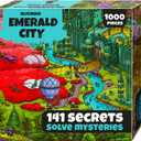 QUOKKA 1000 Piece Jigsaw Puzzle for Adults Emerald Kingdom  Puzzles for Adults 1000 Pieces Premium Box Packaging - Extra Fun Hidden Secrets & Audio Story  Perfect Relaxation Creativity Gift (Oz)