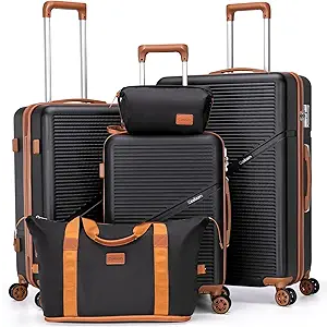 Cosbarn Luggage Sets, Durable 20,24,28 inch Suitcase Sets With Wheels