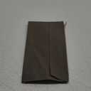 Moterm Canvas Zipper Pocket for Travelers Notebook, 1 Insert Pouch Refill for TN Accessories Standard Size Paper Card Holder Storage Bag (Olive Green)