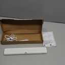 Amazon Basics LED Motion Sensor Light Bar, USB/Battery Operated, 250 Lumens, 12 Inches, Swivel, Under Cabinet Lighting for Closet, Kitchen, 2-Pack, White