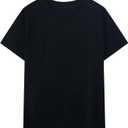HILEELANG Kids Boy Basic Plain Cotton T-Shirts Short Sleeve Crew Neck Summer Tees 2 packs 7 Years