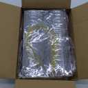 20 Pcs 80mm Clear Plastic Fillable Christmas Ball Ornaments - 3.15'' DIY Craft Ornaments, Shatterproof Xmas Tree Hanging Balls Decorations for Holiday, Wedding, Birthday, Christmas Decor